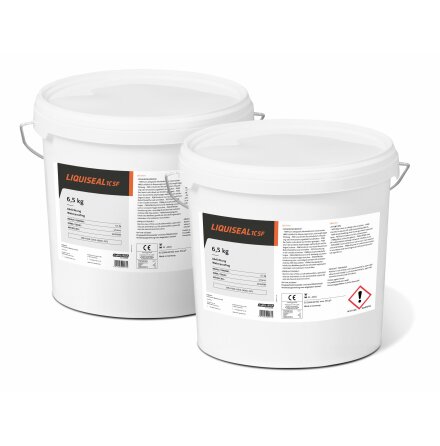 Liquiseal 1C-SF 6,5 kg Svart